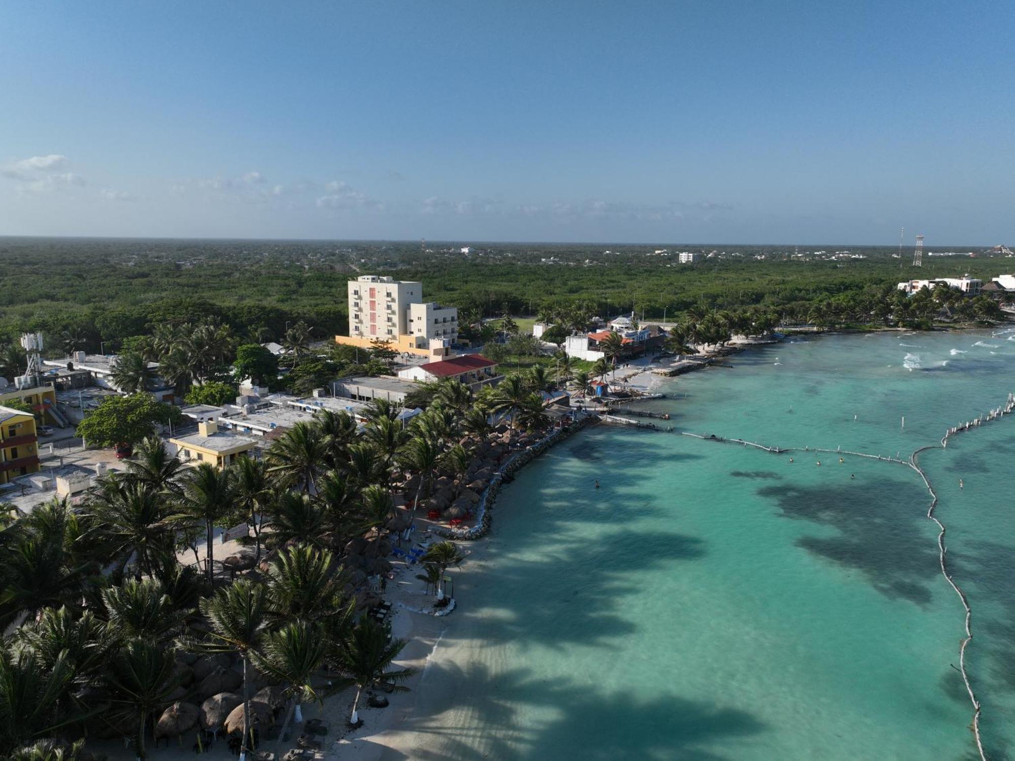 Oneiro Suites With Sea View Mahahual Buitenkant foto